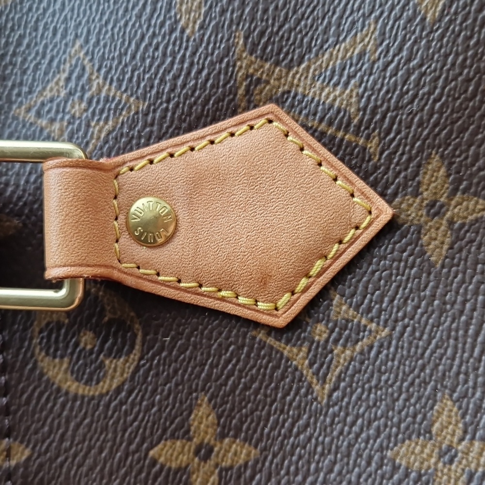 Louis Vuitton Brown Monogram Round Bag  Bandouliere 30. WITHOUT A STRAP. - Picture 7 of 16